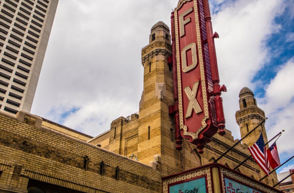 a photo of the fox theatre